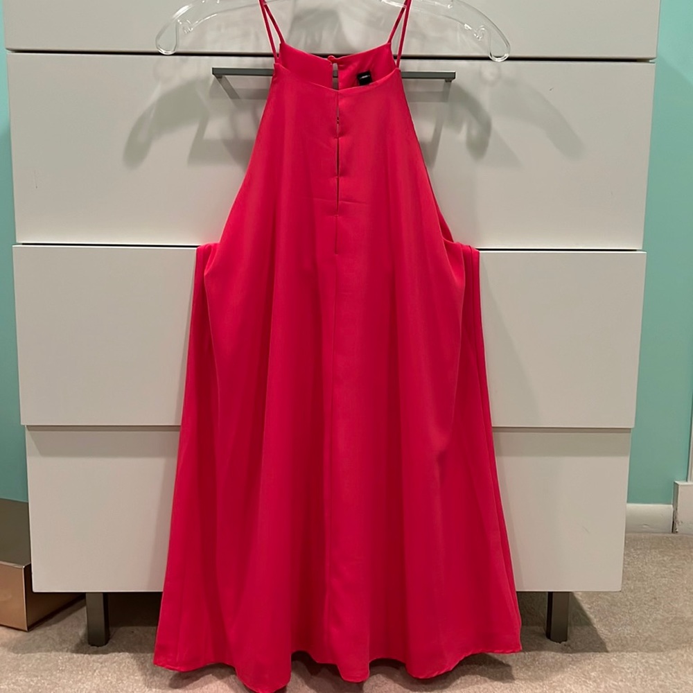 Hot Pink Flowy Dress
